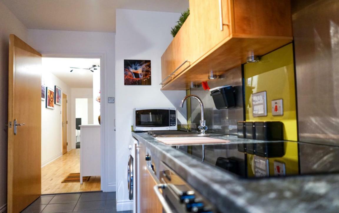 Hydro Apartment With Free Car Park Глазго Экстерьер фото